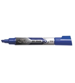 BIC Magic Marker Brand Low Odor & Bold Writing Dry Erase Markers, Blue, Dozen