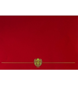 Great Papers! Red Classic Certificate Cover, 12 x 9.375 Inches, 5 Count - 903031