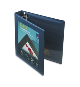 Avery Framed View Binder with 1.5 Inch One Touch EZD Ring, Navy Blue, 1 Binder
