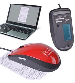 Halo Scanner Mouse USB Photo/Document Scanner and Laser Mouse All in One