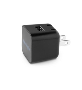 Kensington AbsolutePower 1.0 PowerWhiz Fast Wall Charger for Smartphones, Black - K39595AM