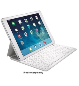 Kensington K97248US White KeyFolio Thin X2 Keyboard/Cover Case (Folio) for 9.7"" iPad Air - K97248US