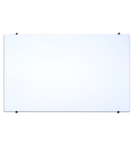 Luxor 40 x 30 Magnetic Wall-Mounted Glass Board Model Number- WGB4030M
