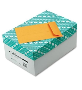 Quality Park Brown Kraft Catalog Envelope, 6 x 9 inches, Box of 500 - 40760