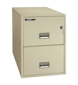 Sentry 2G2531 2 Drawer 25" Deep Fire Impact And Water Resistant Vertical Legal File