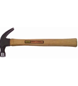 STANLEY - STANLEY 51-613 Wood-Handled Nail Hammer (7oz) 