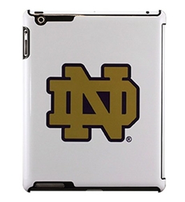 Uncommon LLC Notre Dame Deflector Hard Case for iPad 2/3/4 , Blue/Gold Logo (C0500-O)