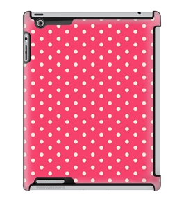 Uncommon LLC Mini Dots Bubblegum Deflector Hard Case for iPad 2/3/4 (C0010-DP)