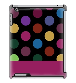 Uncommon LLC Giant Dots Deflector Hard Case for iPad 2/3/4 (C0010-FN)