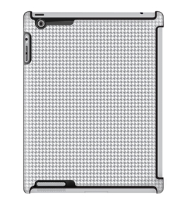 Uncommon LLC Houndstooth Cement Deflector Hard Case for iPad 2/3/4 (C0010-GX)