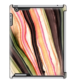 Uncommon LLC Multi Pink Marble Deflector Hard Case for iPad 2/3/4 (C0010-HE)