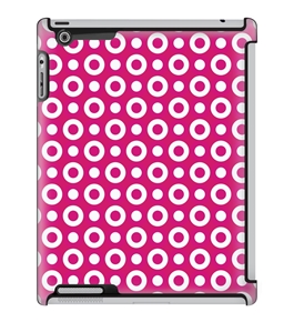 Uncommon LLC Deflector Hard Case for iPad 2/3/4, Donut Holes Pink (C0010-MR)