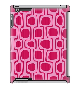 Uncommon LLC Deflector Hard Case for iPad 2/3/4, Pink Retro (C0010-KZ)