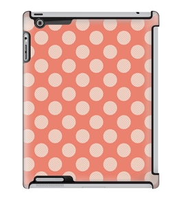Uncommon LLC Polka Dots Salmon Deflector Hard Case for iPad 2/3/4 (C0060-IY)