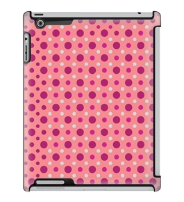 Uncommon LLC Deflector Hard Case for iPad 2/3/4 - Preppy Dots Coral (C0060-EI)