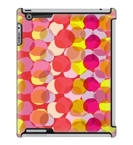 Uncommon LLC Deflector Hard Case for iPad 2/3/4, Translucent Dots Red (C0060-MK)