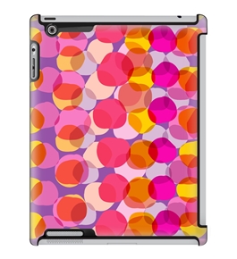 Uncommon LLC Deflector Hard Case for iPad 2/3/4, Translucent Dots Lavender (C0060-MF)