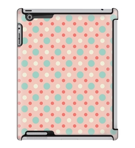 Uncommon LLC Deflector Hard Case for iPad 2/3/4, Preppy Dots Candy (C0060-KL)