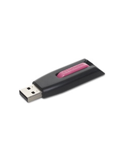 Verbatim 16GB Store 'n' Go V3 USB 3.0 Flash Drive - Pink,Minimum Qty. 10 - 49178