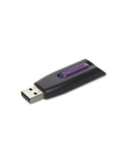 Verbatim 16GB Store 'n' Go V3 USB 3.0 Flash Drive - Purple,Minimum Qty. 10 -49180