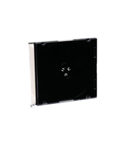 Verbatim CD/DVD Black Slim Jewel Cases - 200pk (bulk),Minimum Qty. 1 - 94868