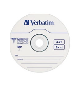 MediDisc DVD-R 4.7GB 8X Thermal Printable Branded Surface - 1pk Jewel Case,Minimum Qty. 10 - 94905
