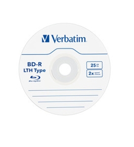 Verbatim BD-R LTH Type 25GB 2X 1pk Jewel Case,Minimum Qty. 5 - 96569