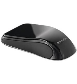 Verbatim Wireless Optical Touch Mouse, Piano Black 97564,Minimum Qty. 6