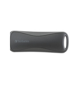 Verbatim SD/Memory Stick Pocket Card Reader, USB 2.0 - Graphite,Minimum Qty. 8 - 97709