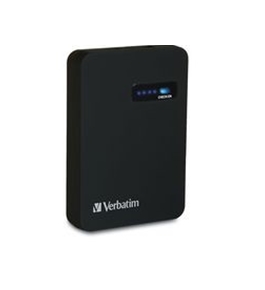 Verbatim Ultra-Slim Power Pack, 1200mAh - Black,Minimum Qty. 6 - 97929