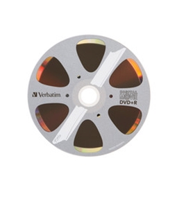 Verbatim DVD+R 4.7GB 8X with DigitalMovie Surface - 10pk Bulk Box,Minimum Qty. 6 - 97936