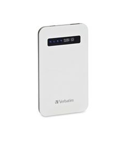Verbatim Ultra-Slim Power Pack, 4200mAh - White,Minimum Qty. 6 - 98454