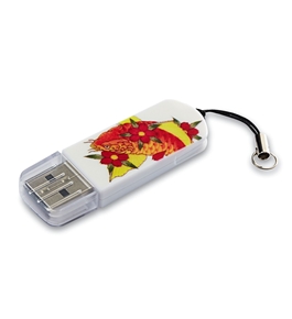 Verbatim 16 GB Mini USB Flash Drive Tattoo Series, Koi , Minimum Qty. 10 -98516