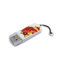 Verbatim 8GB Mini USB Flash Drive - Koi,Minimum Qty. 10 - 98661