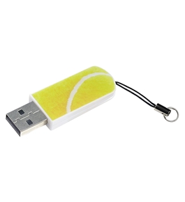 Verbatim 16GB Mini USB Flash Drive, Sports Edition - Tennis, Minimum Qty. 10 - 98683