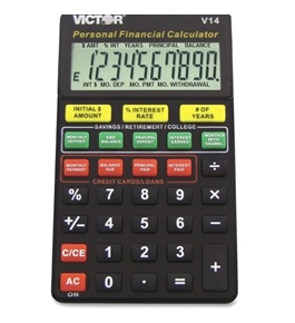 VCTV14-Victor V14 Personal Financial Calculator