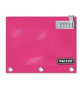 Locking Binder Pouch - Pink - Vaultz - VZ00477