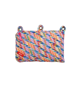 3 Ring Pouch, Stripes