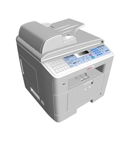 Ricoh AC205 Multifunction - Copy, print, scan, fax features