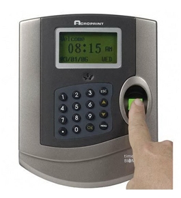 Acroprint 010231000 Time Q Plus Biometric Time & Attendance System, up to 125 Employees
