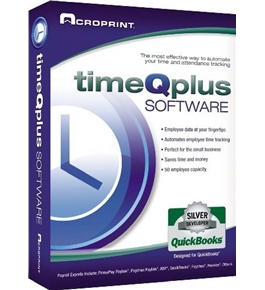Acroprint timeQplus Software - Single Location Time and Attendance Software Time Clock