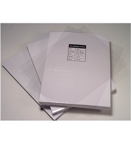 Akiles 5 Mil 8.5" x 14" Square Corner With Tissue Interleaving Crystal Clear Binding Covers (100 Pcs)