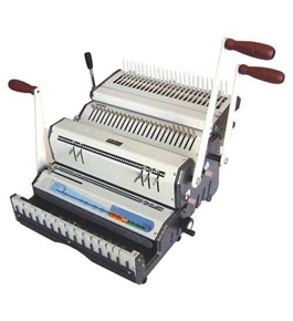 Akiles DuoMac C41ECI 4:1 Coil & Comb Binding Machine with Electric Inserter and Comb Opener