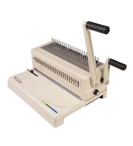 Akiles MegaBind-2 14" Plastic Combs Binding Machine, Punch & Wire Closer for Spiral-O