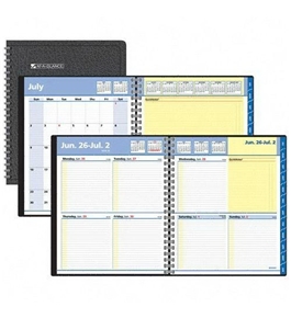 AT-A-GLANCE QuickNotes School Year Appointment Book, 8 x 10, Black