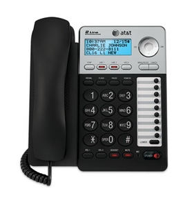 AT&T 17929 na 1-Handset 2-Line Landline Telephone