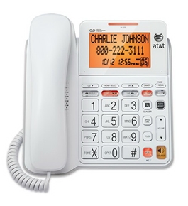AT&T CL4940 1-Handset Landline Telephone with Large Display