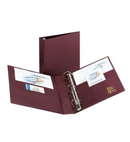 Avery Heavy-Duty Binder with 4-Inch One Touch EZD Ring, Maroon (79364)