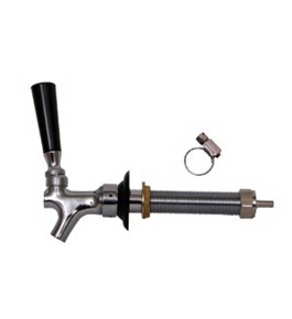 Beer Faucet and 5" Shank Combo