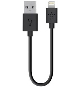 Belkin Lightning to USB ChargeSync Cable for iPhone 5 / 5S / 5c, iPad 4th Gen...